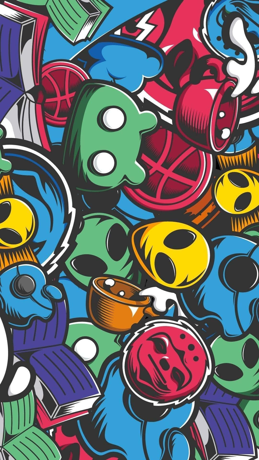 Get creative with your phone and make it stand out - The Bape Iphone! Wallpaper