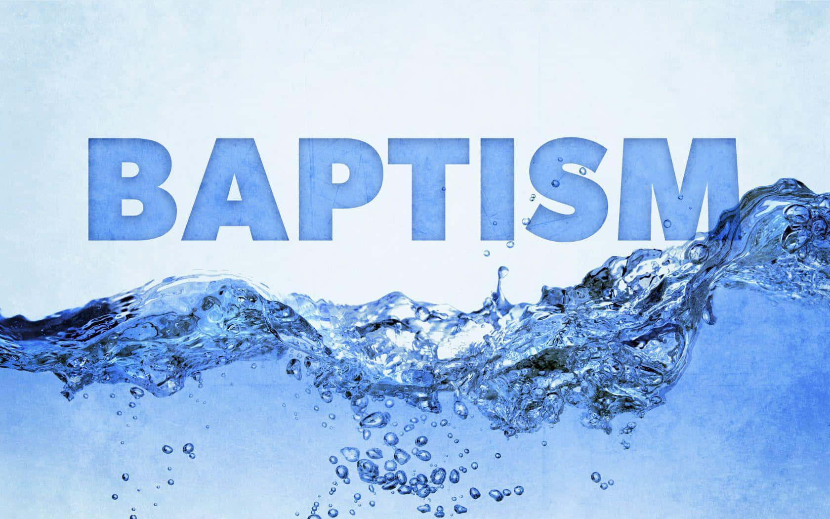 Baptism Background Water