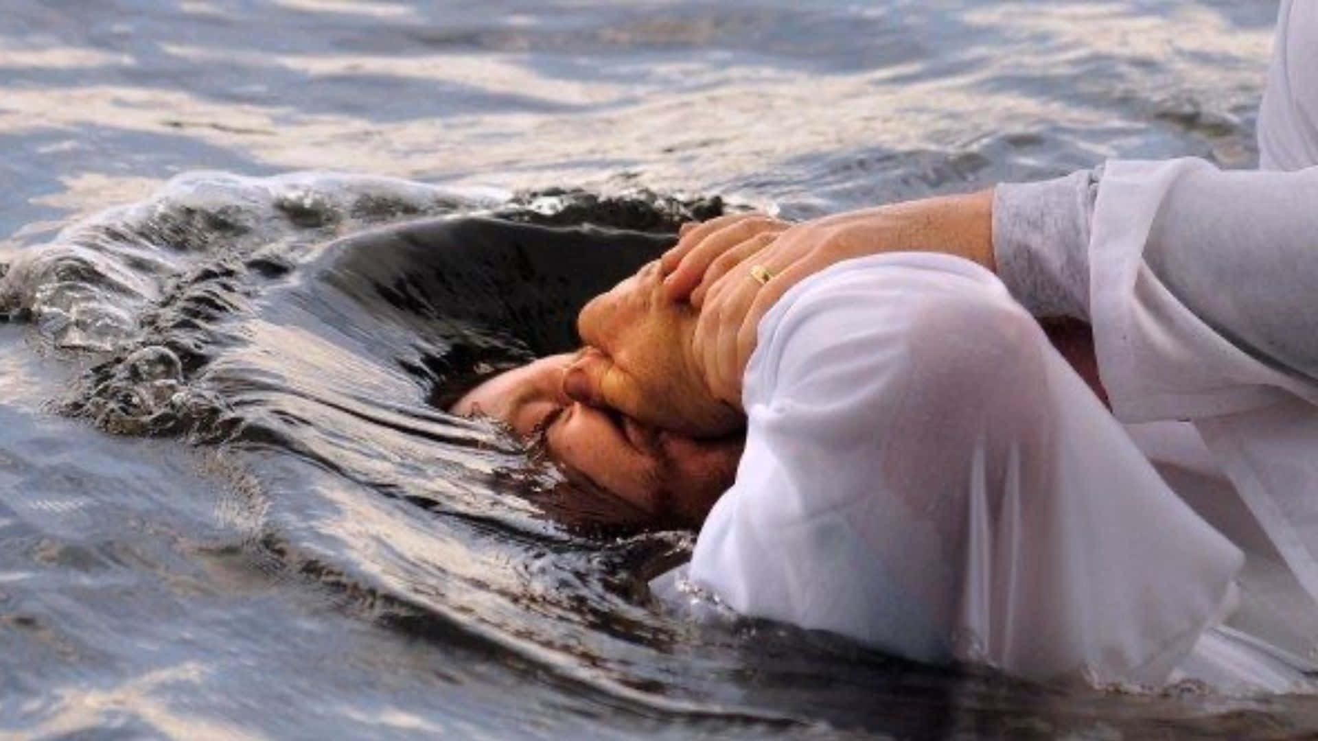 Immersion Baptism Background