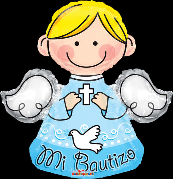 Baptism Celebration Cartoon Character PNG