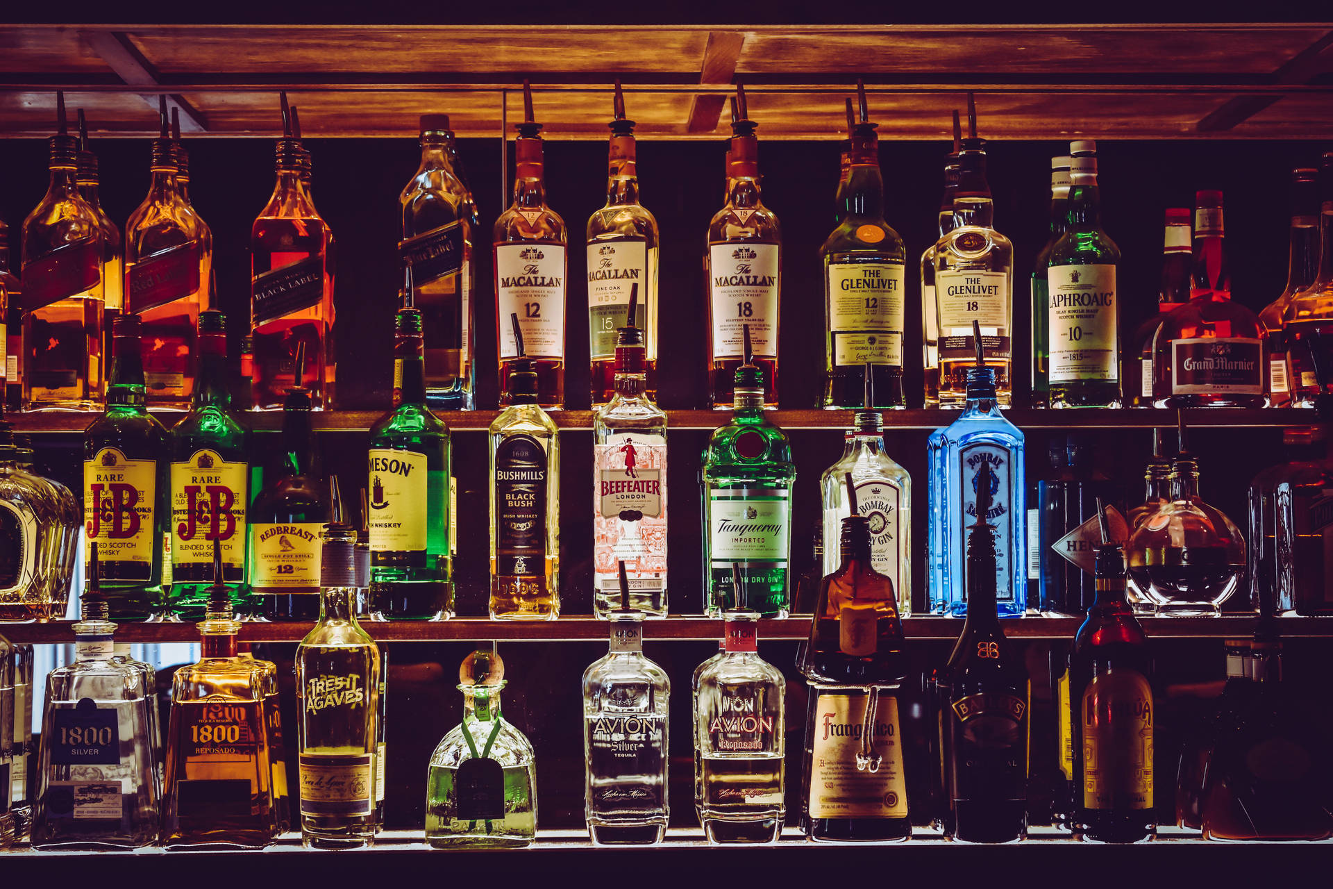 Bar Alcoholic Drinks Wallpaper