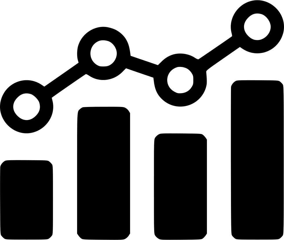 Bar Chartand Line Graph Icon PNG