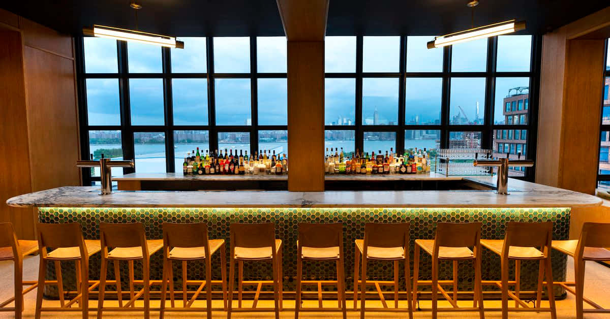 Raise A Glass To Friends At This Stylish Bar