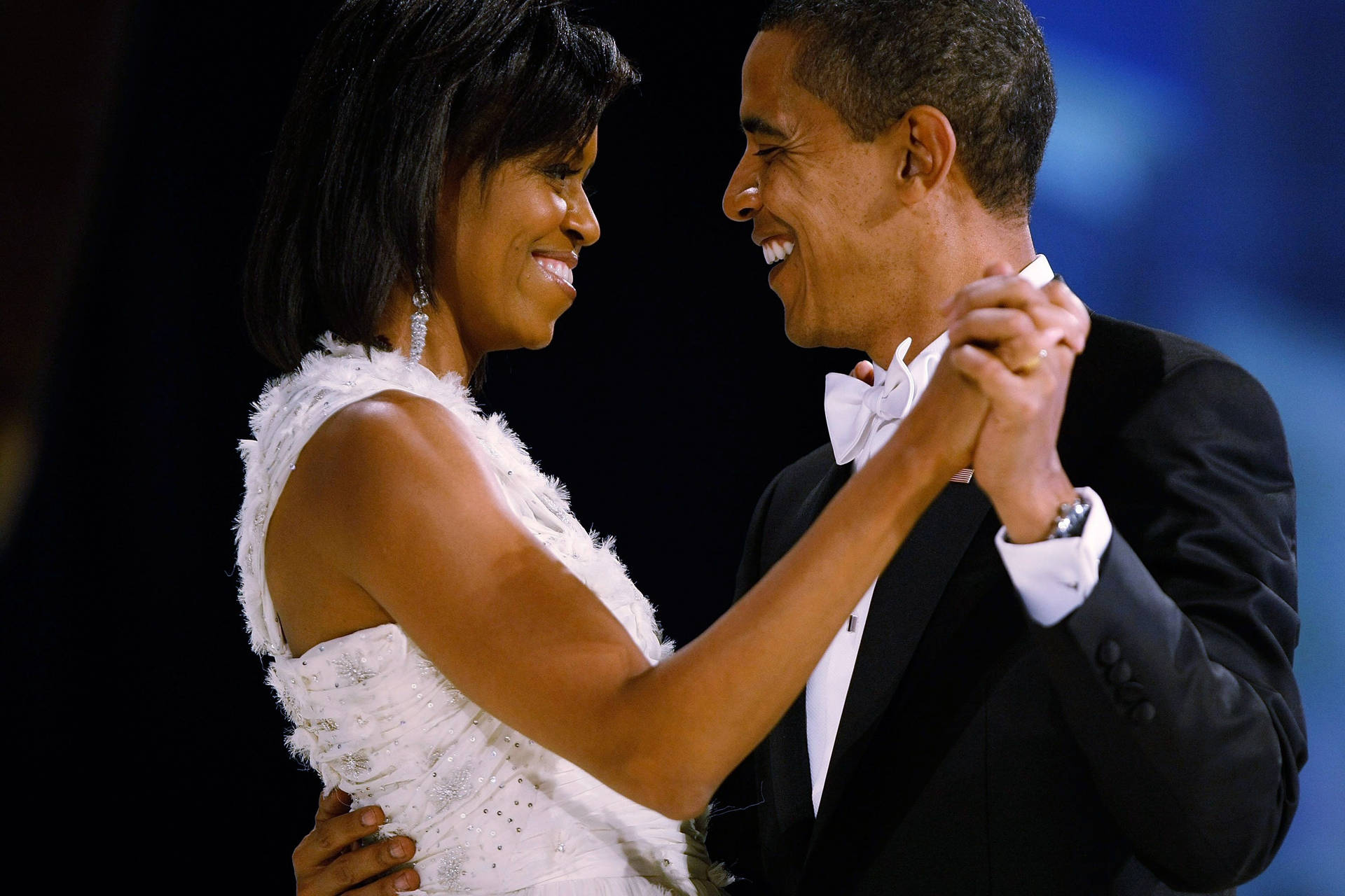 Barack Obama And His Wife