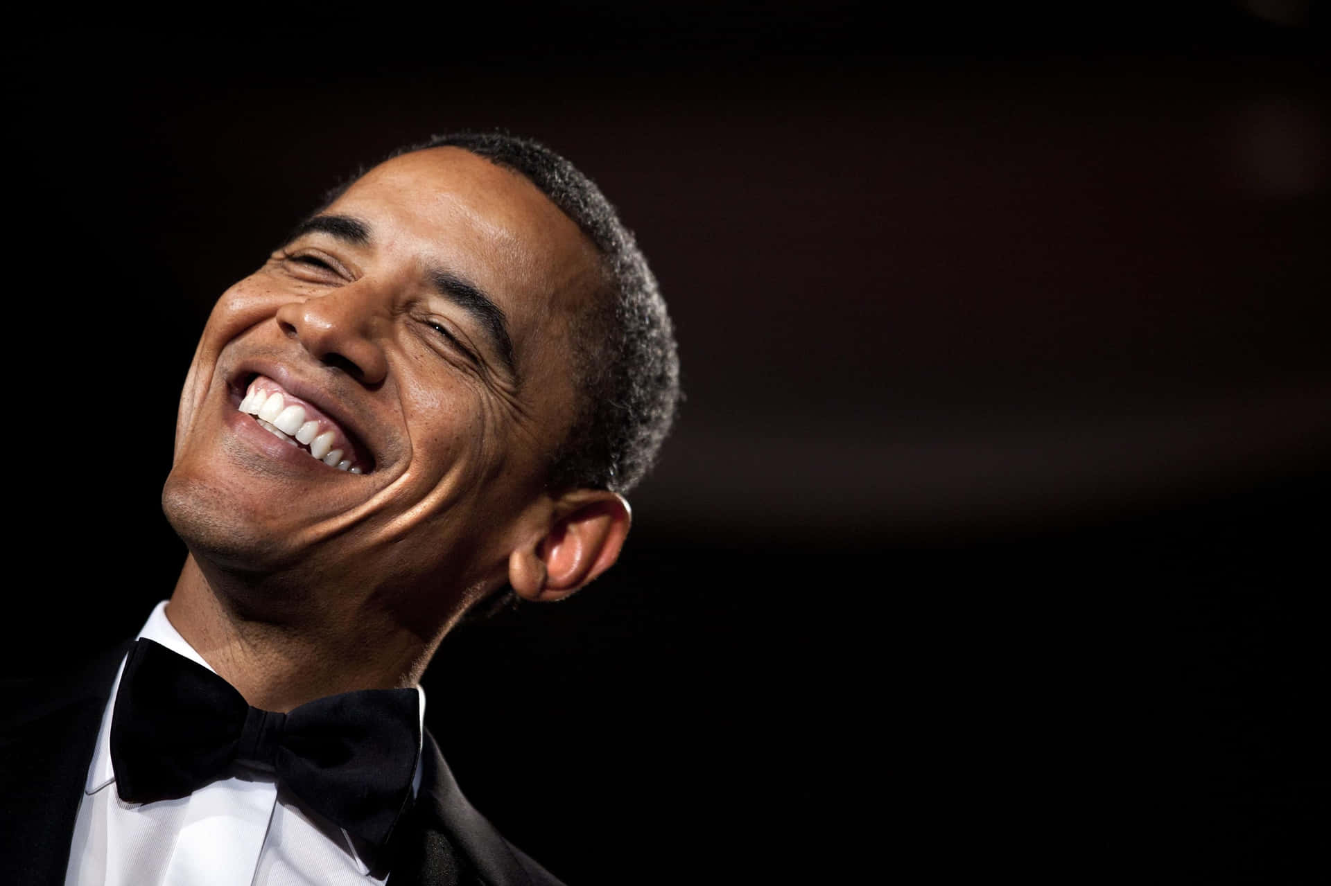Eininspirierendes Porträt Des Früheren Präsidenten Barack Obama.