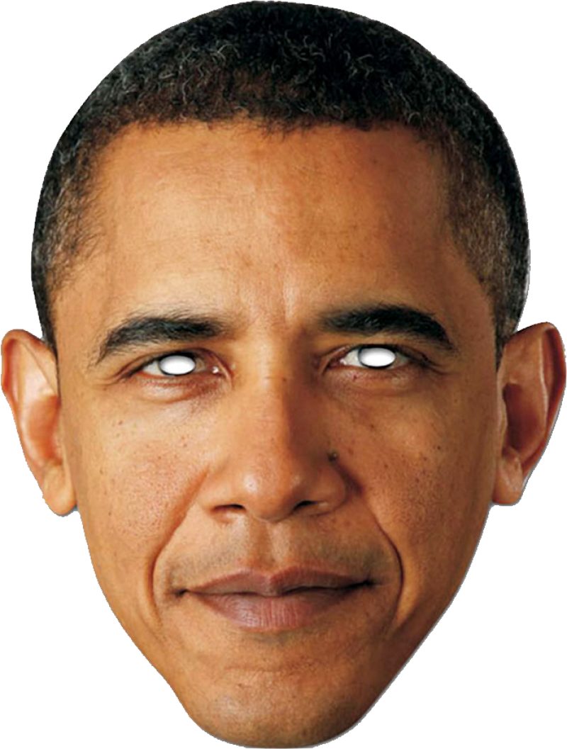 Barack Obama Portrait Smiling PNG