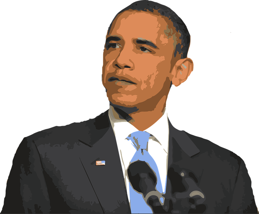 Barack Obama Vector Portrait PNG