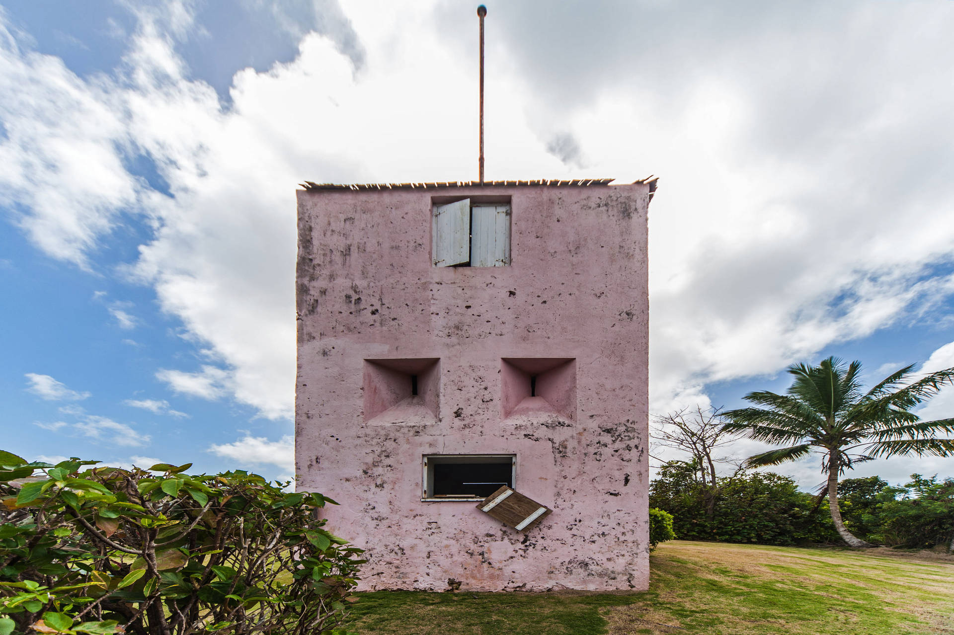 Barbados Pink House