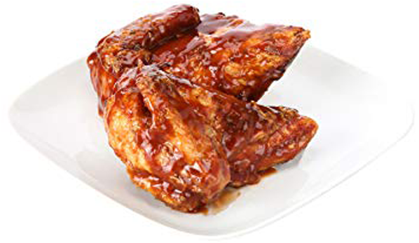 Barbecued Chicken Wings Glazed PNG