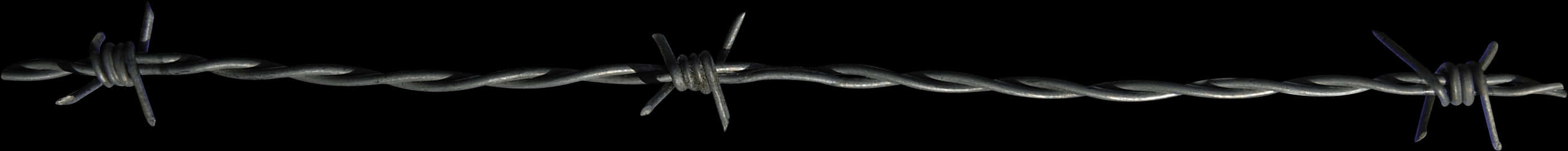 Barbed Wire Security Fence PNG