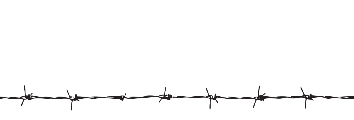 Barbed Wire Silhouette PNG