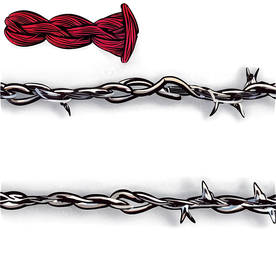 Download Barbed Wire Vector Png 79 