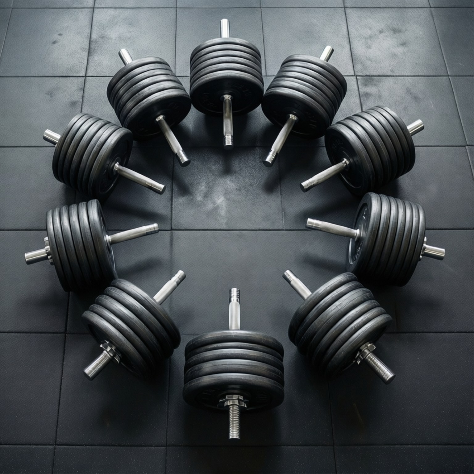 Barbell Circle Pattern Sfondi