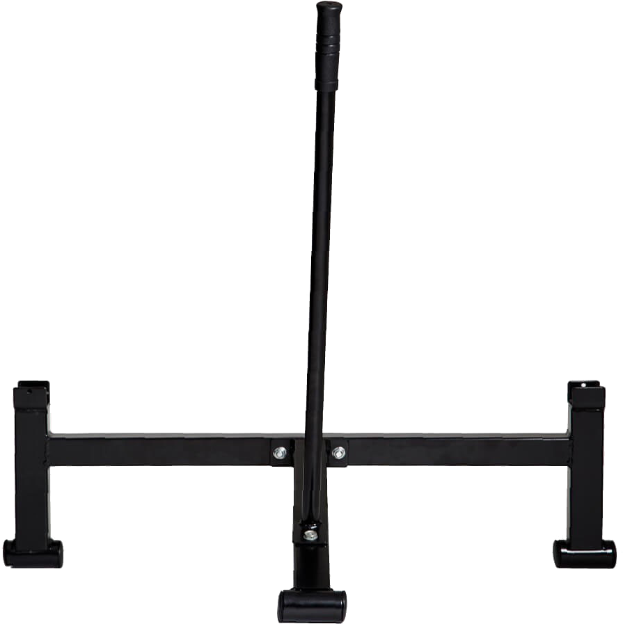Barbell Without Weights Top View PNG