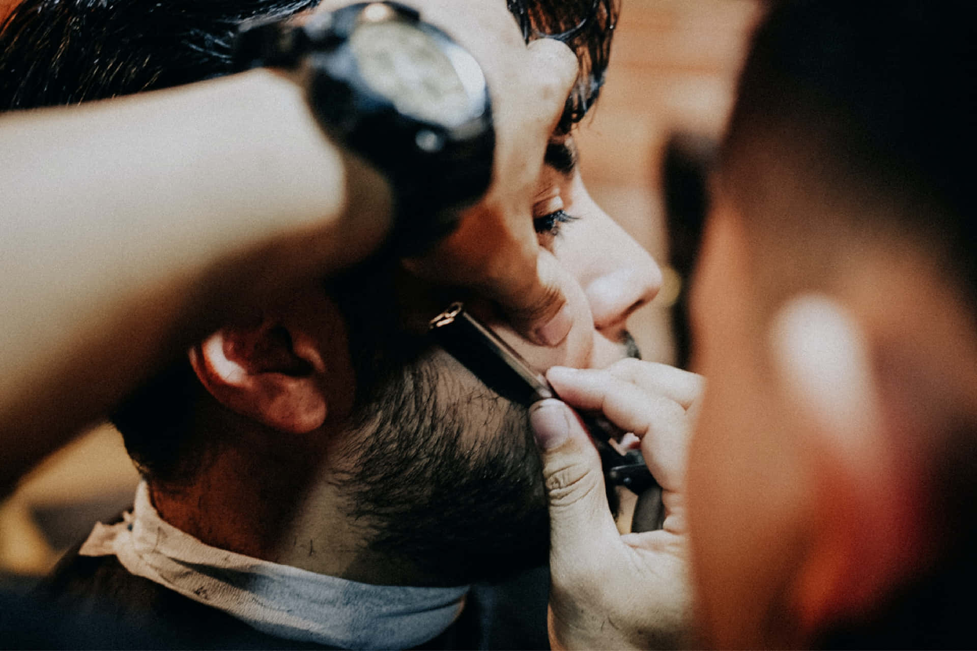 'A sleek traditional cut and shave from a skilled barber'