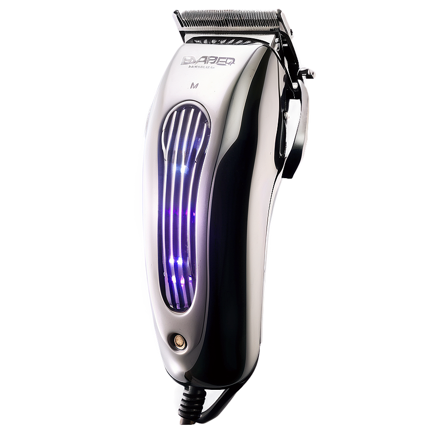 Barber Clippers With Led Display Png 06272024 PNG