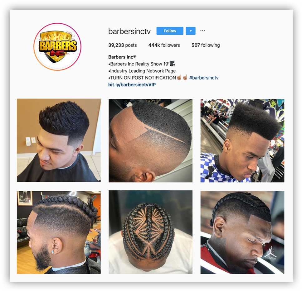 Download Barbers Inc T V Instagram Profile | Wallpapers.com