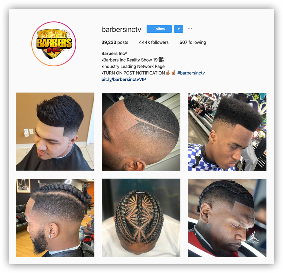 Barbers Inc T V Instagram Profile PNG