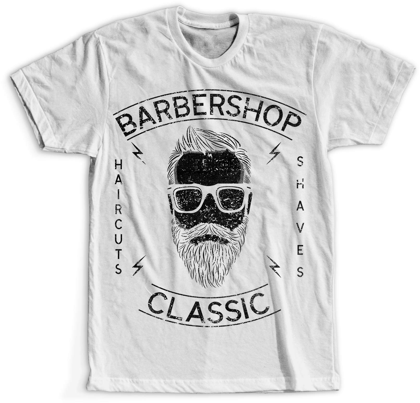 Barbershop Classic T Shirt Design PNG