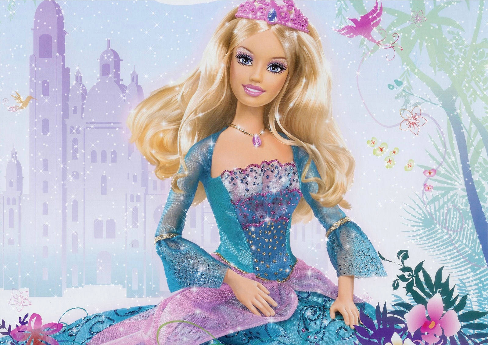 Barbie Smuk Prinsesse tapet Wallpaper