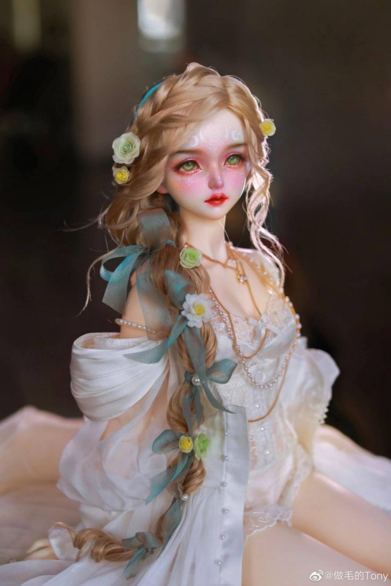 Barbie Doll Mermaid Side Braid Wallpaper