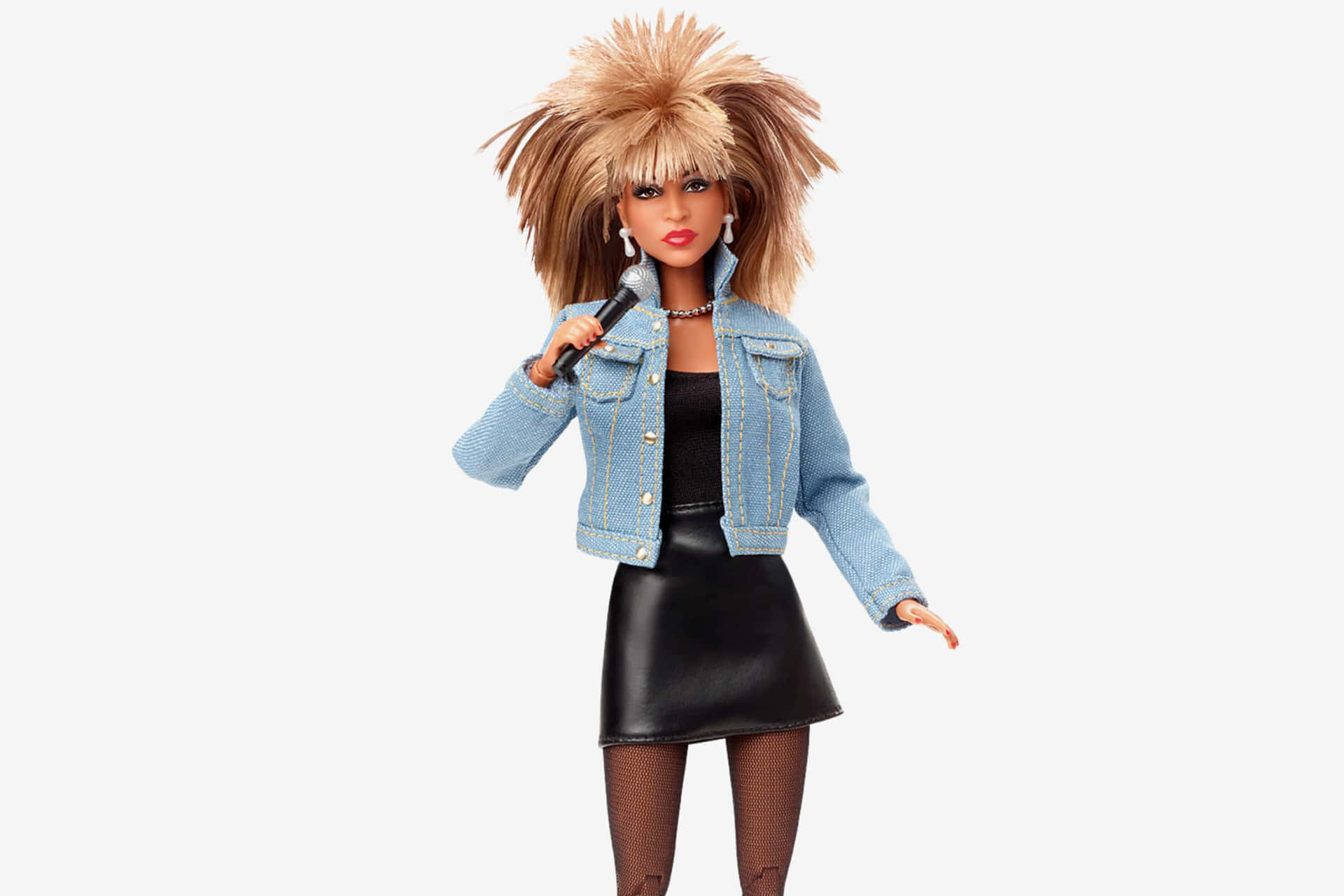 Barbie Doll With Long Hair And A Jacket