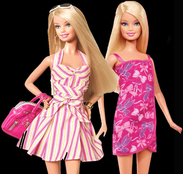Barbie Dolls Summer Fashion PNG