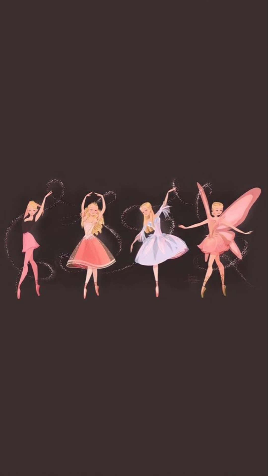 Barbie Fairy Dance Aesthetic Wallpaper
