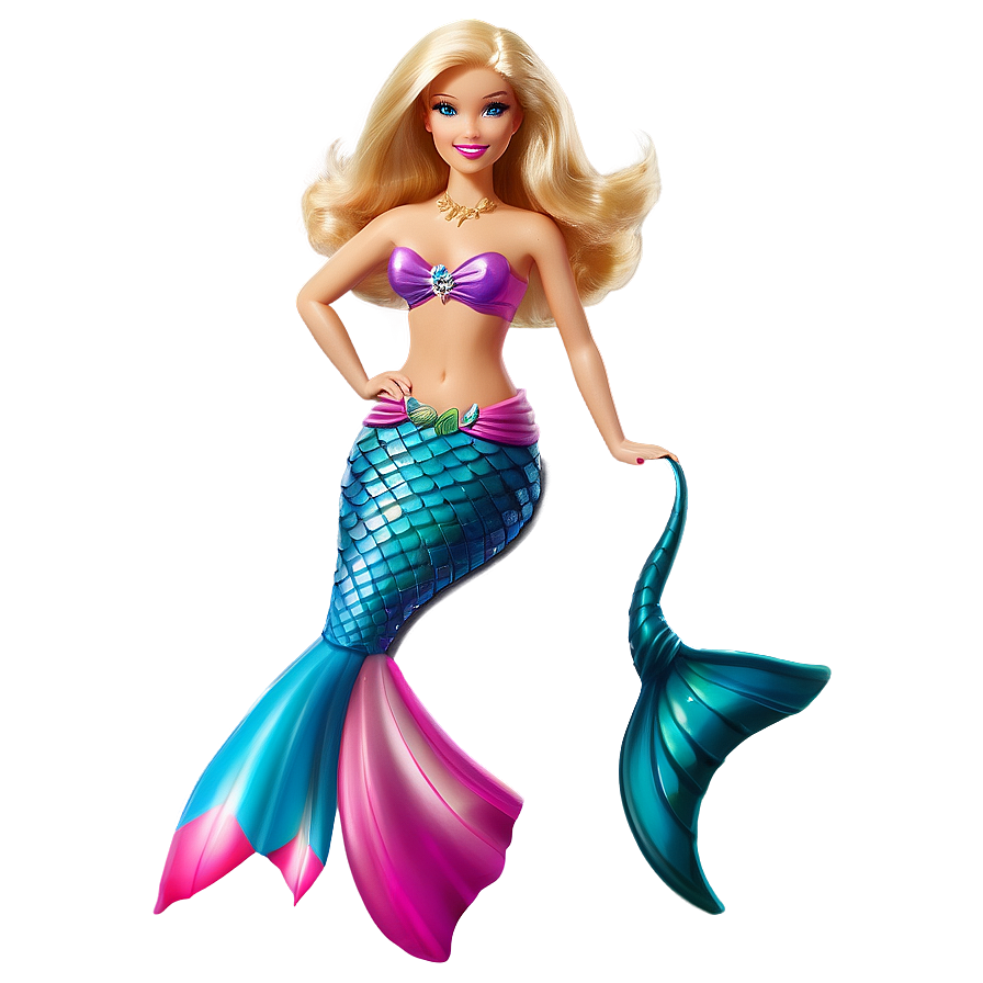 Barbie Mermaid Png 05032024 PNG