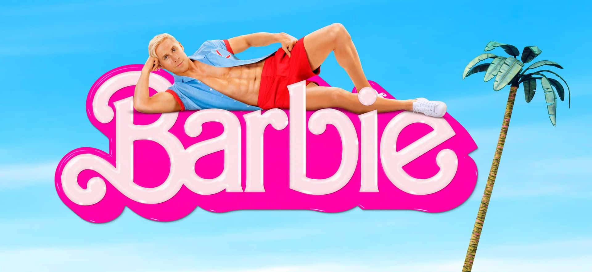 Barbie Movie Promotional Image Wallpaper