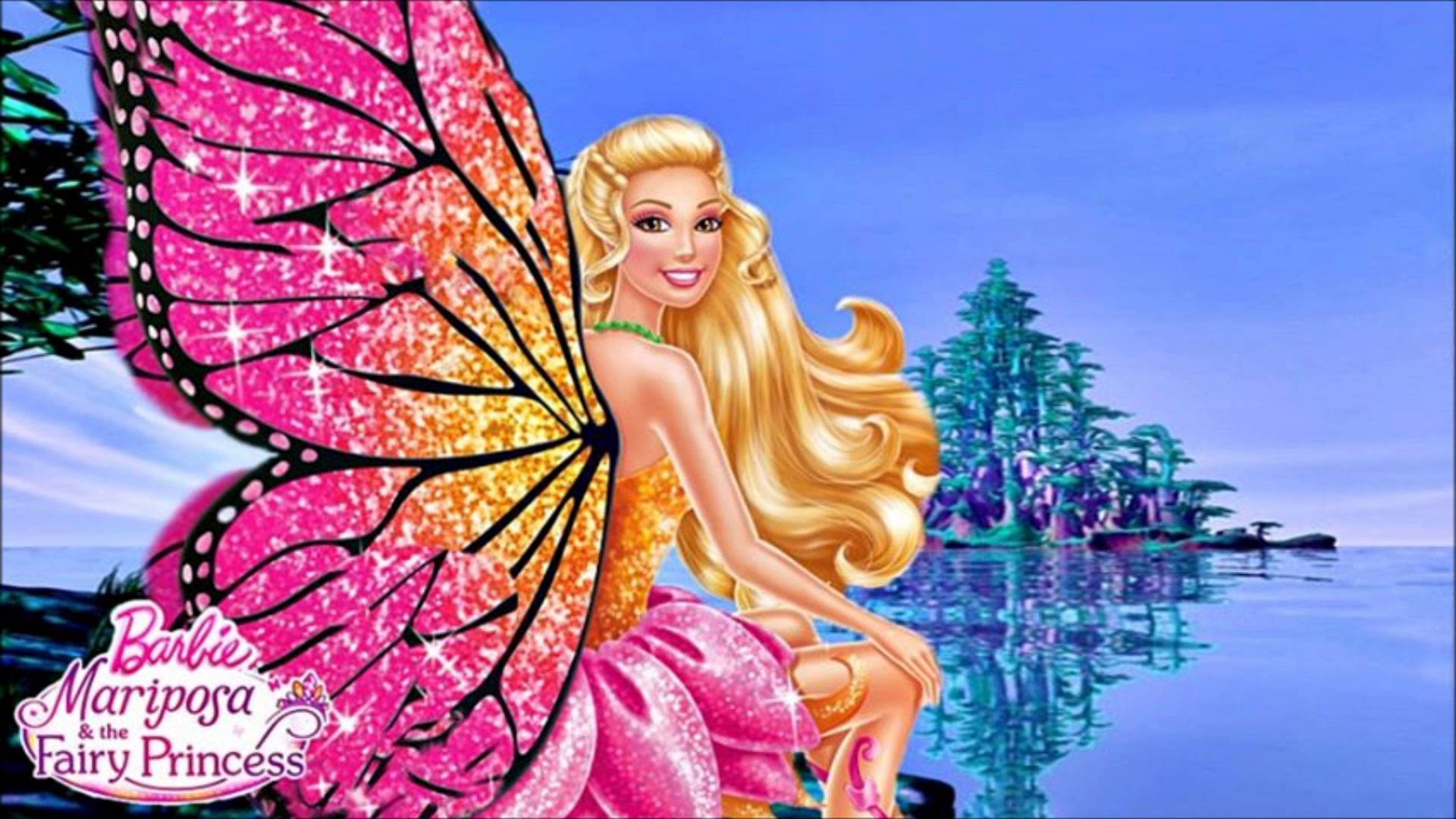 Barbie Prinsesse Mariposa Wallpaper