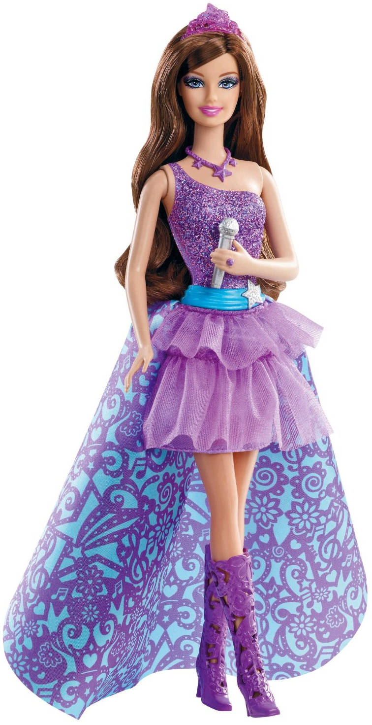 Barbieprinsess Popstjärna Keira Docka. Wallpaper