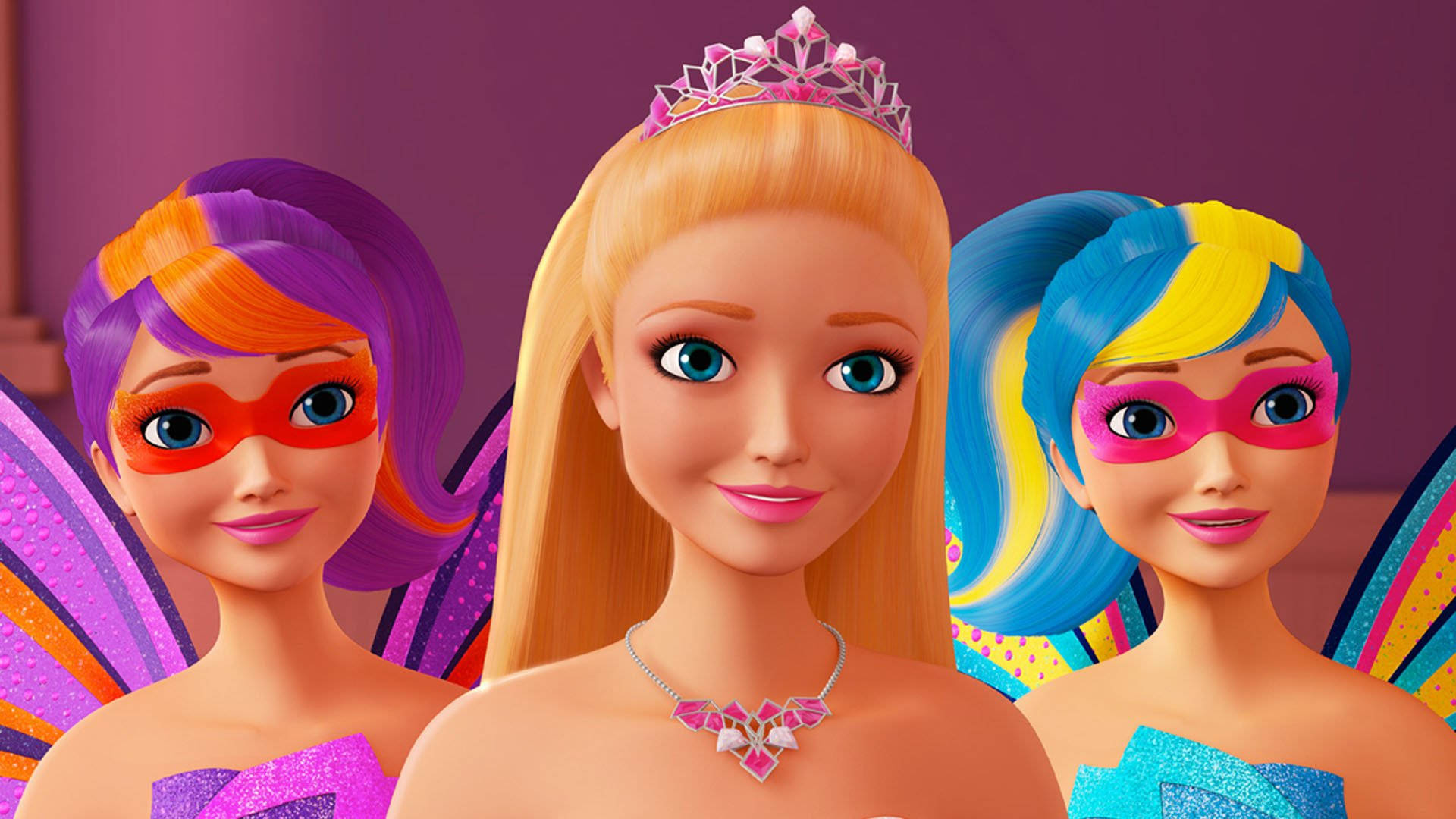 Barbie Princess Power - The Elegant Transformation Wallpaper