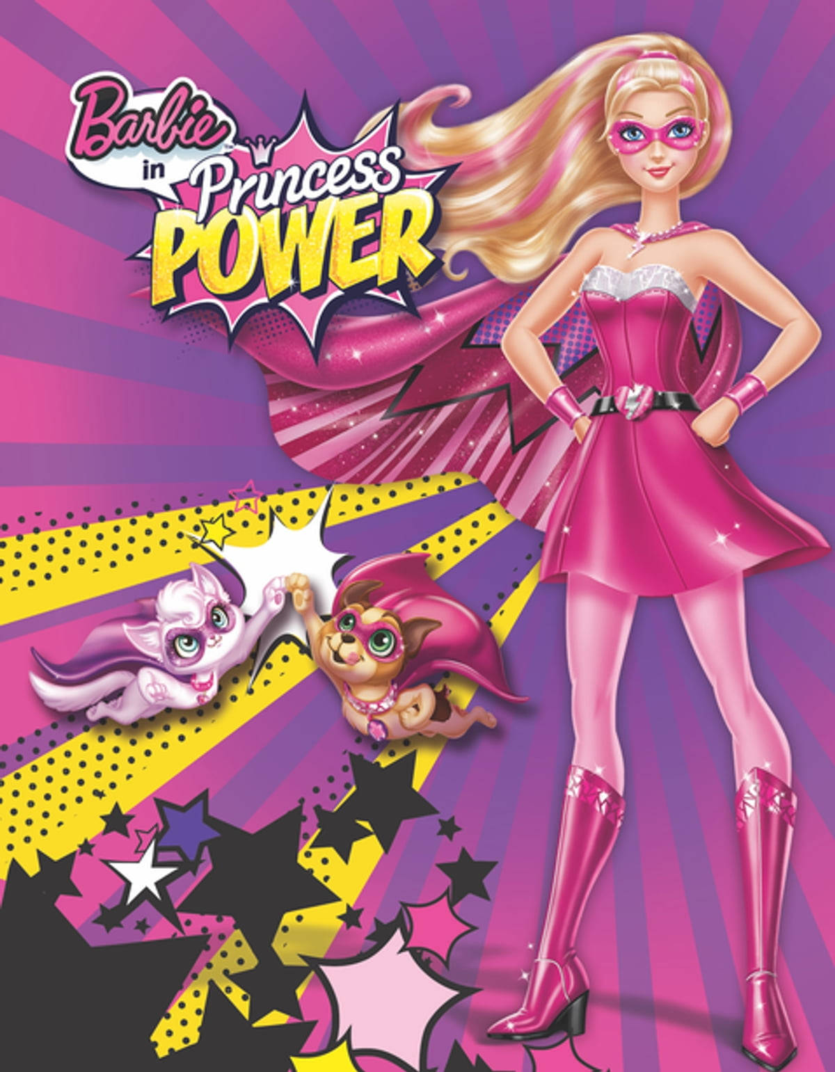 Pósterde Barbie Princesa Power Fondo de pantalla