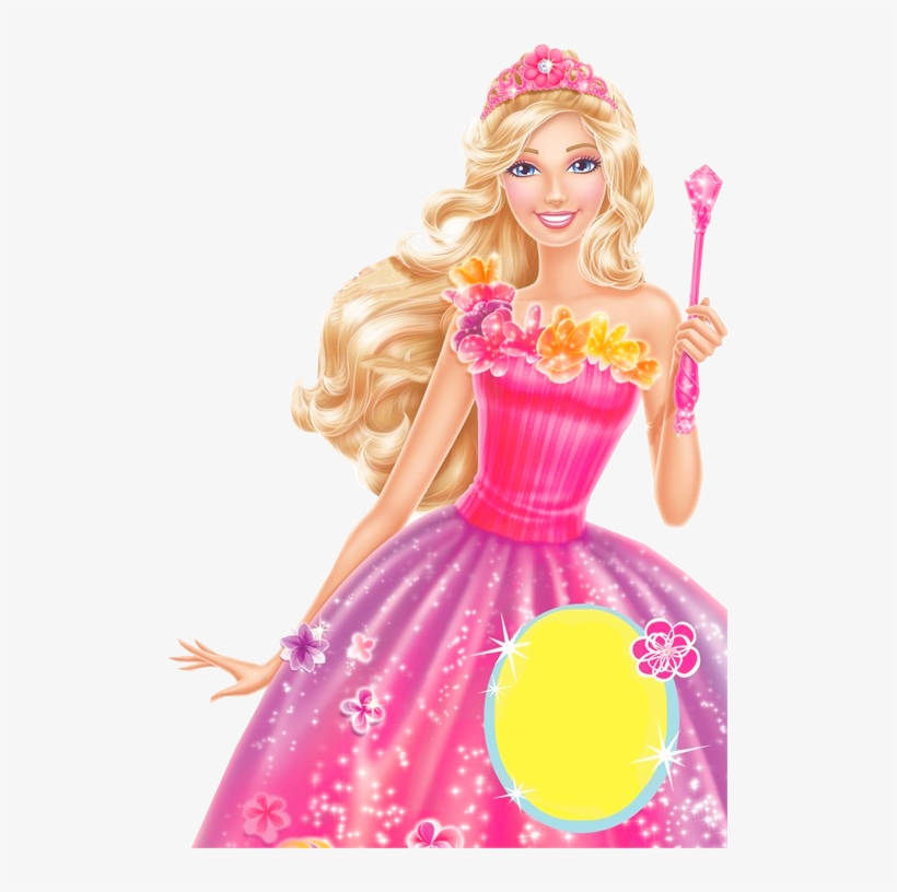 Barbie Princess With A Wand Wallpaper