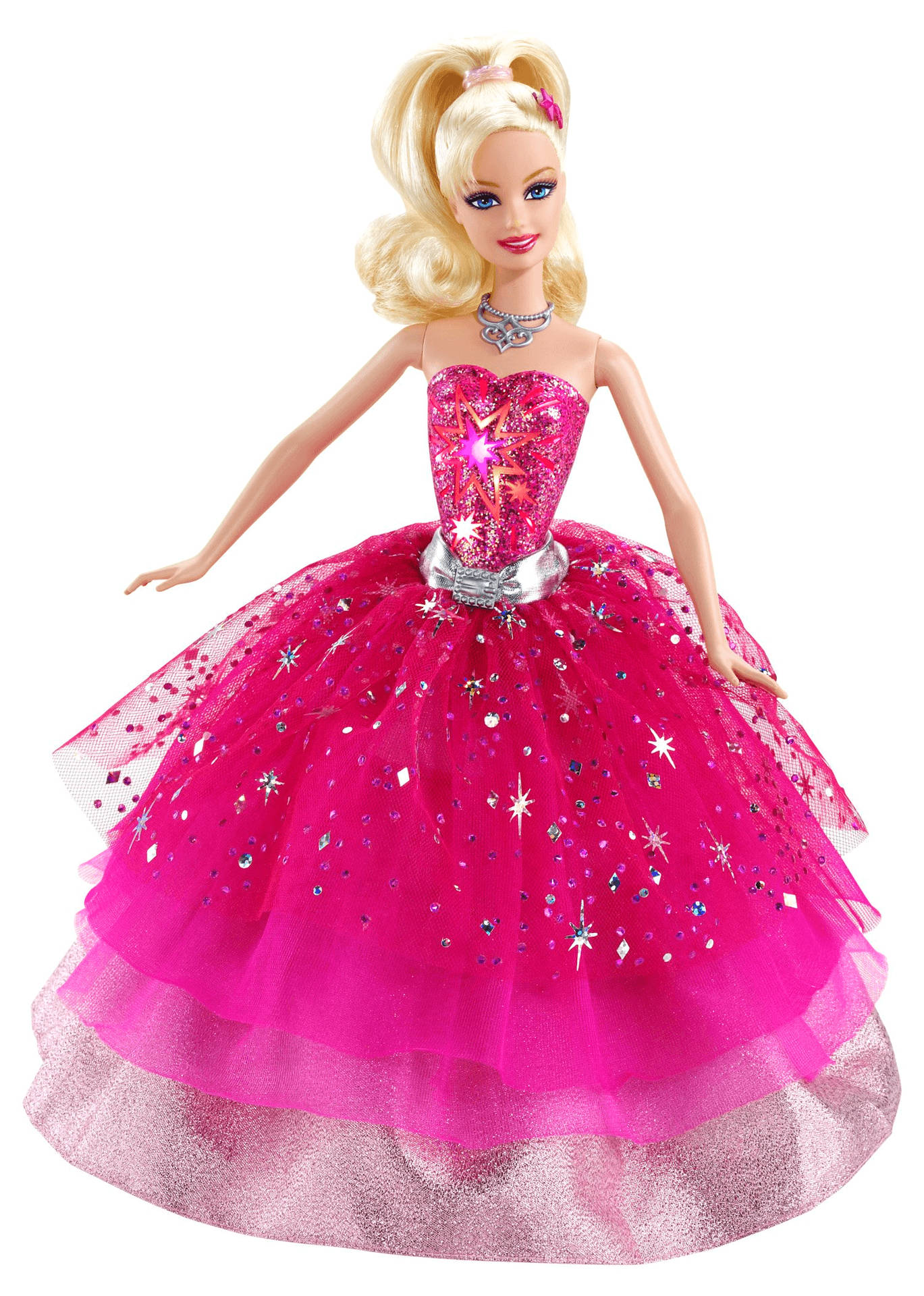 Barbie Iført En Stjerne Kjole