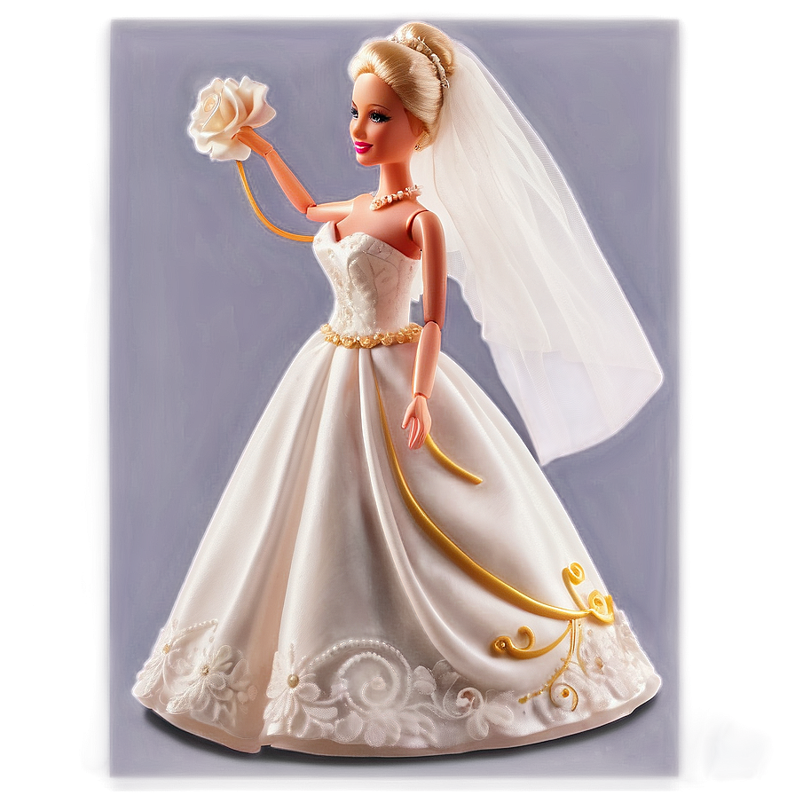 Barbie Wedding Png 05032024 PNG