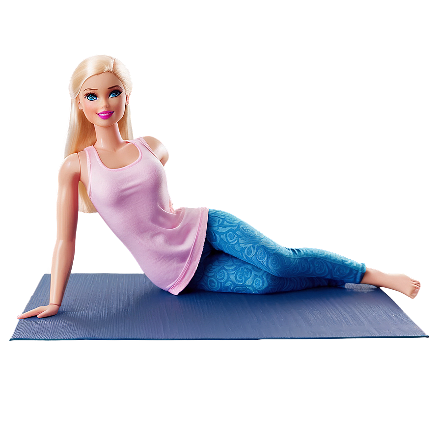 Barbie Yoga Png 05032024 PNG