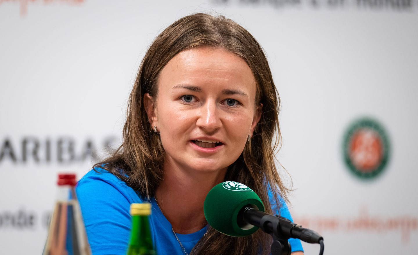 Barbora Krejcikova Tennis Player Interview Wallpaper