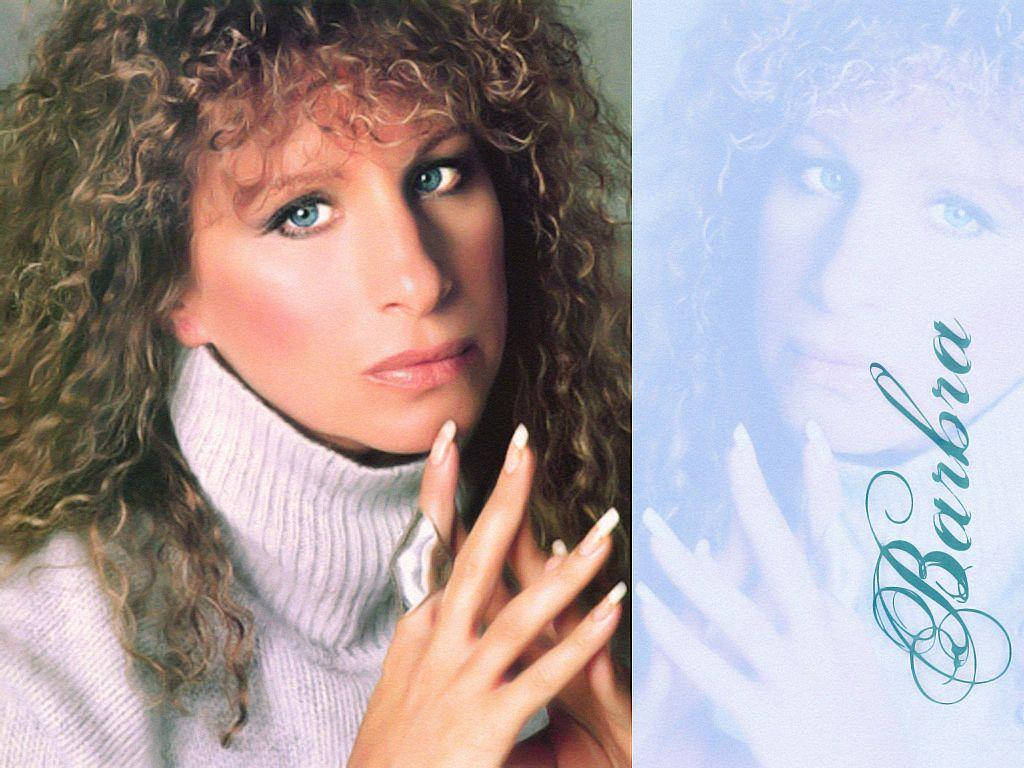 Barbra Streisand Emotion 1984 Album illustration baggrundsbillede Wallpaper