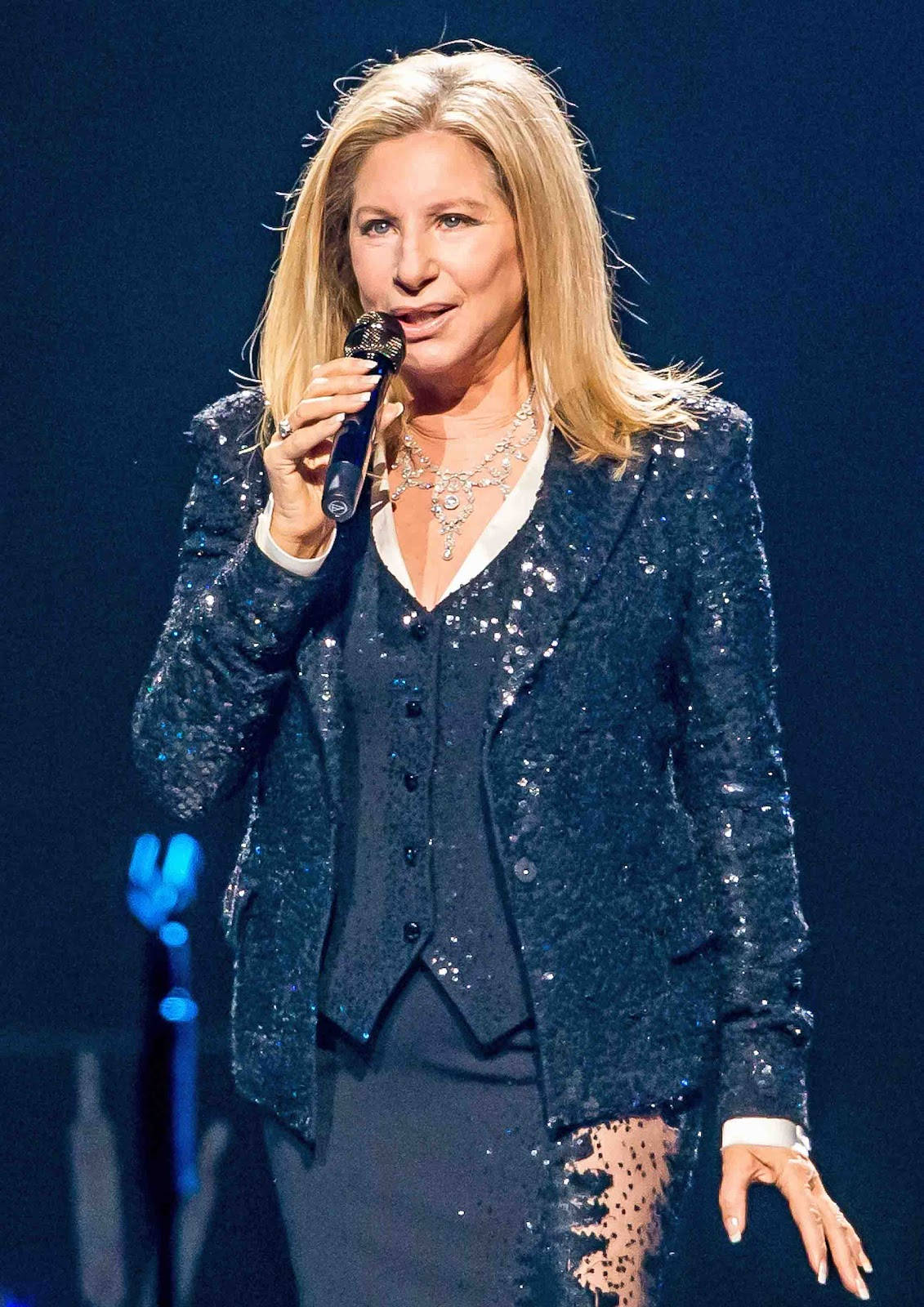 Barbra Streisand optræder på MGM Grand Wallpaper