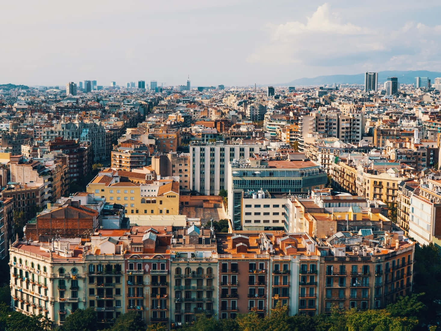 "Discovering the Beauty of Barcelona's Cityscape"
