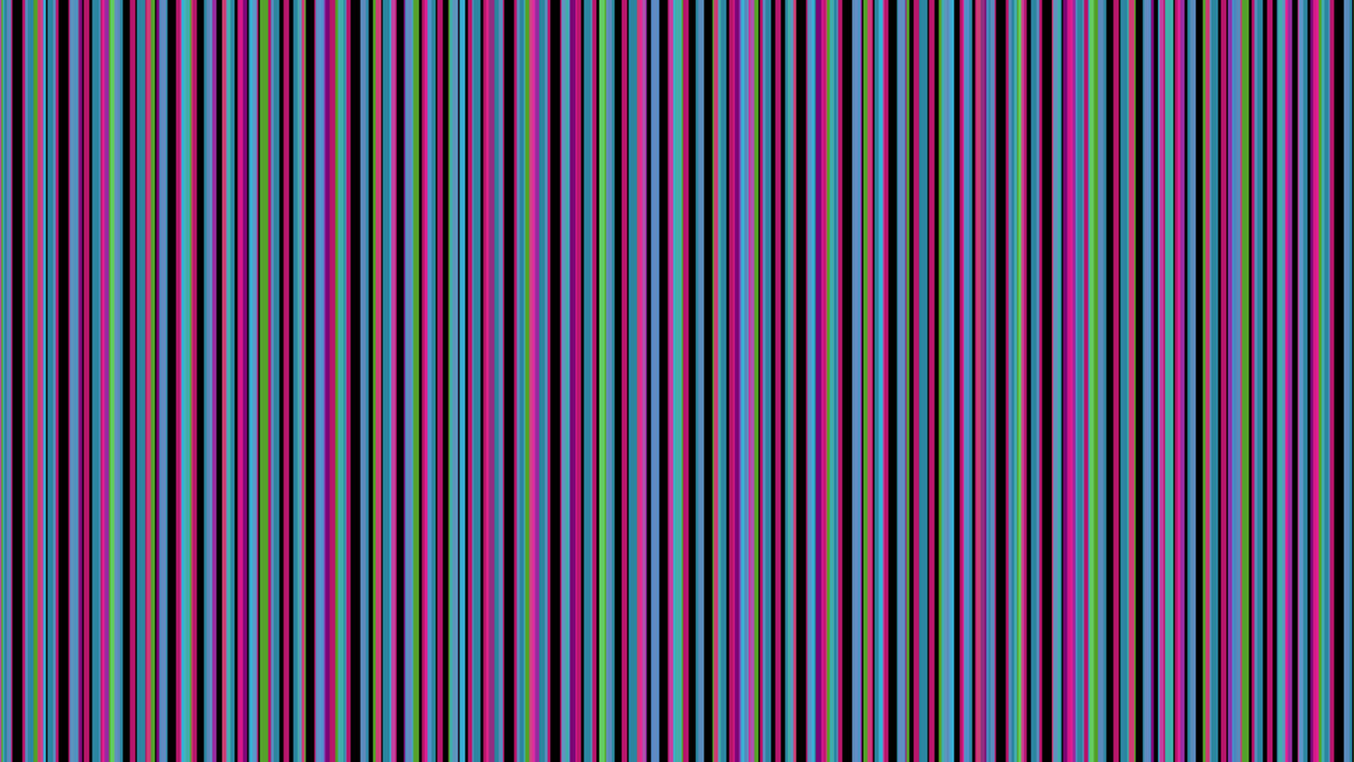 Barcode-like Rainbow Stripes Design Wallpaper