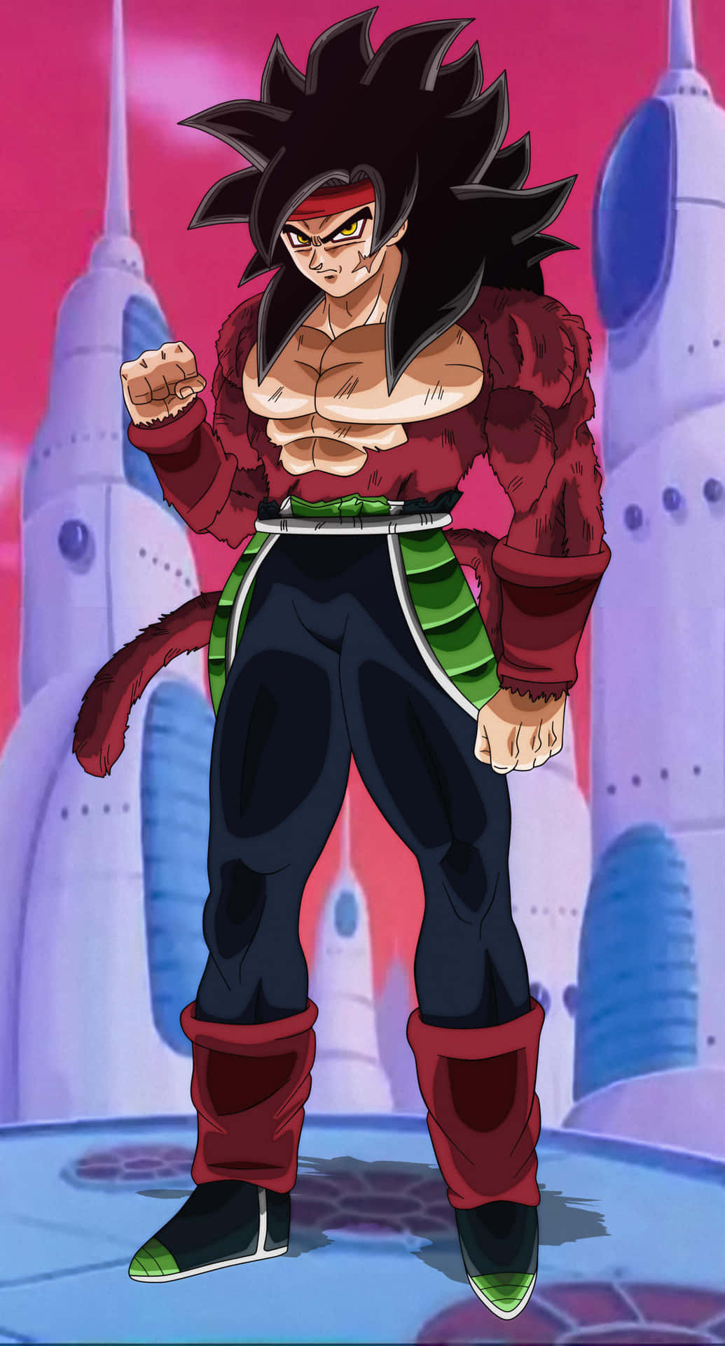 Bardock, a Saiyan respecter and father of future Super Saiyan, Goku Wallpaper