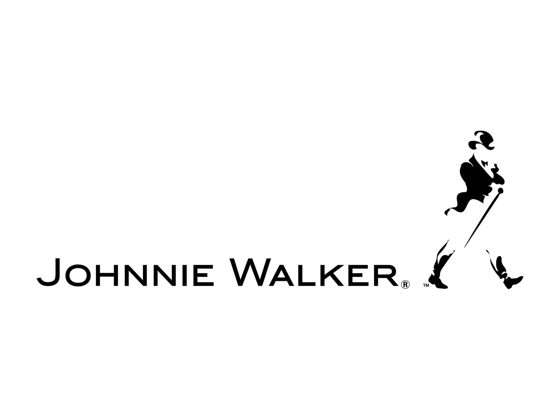 Logodel Marchio Johnnie Walker Nudo Sfondo