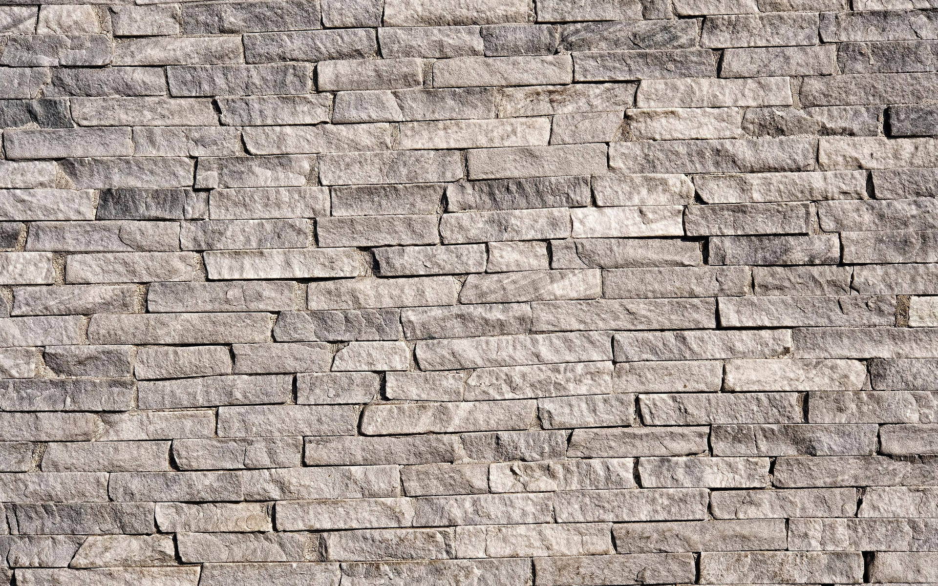Bare Symmetrical Stone Wall Cladding Wallpaper