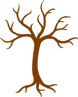 Bare Tree Silhouette PNG