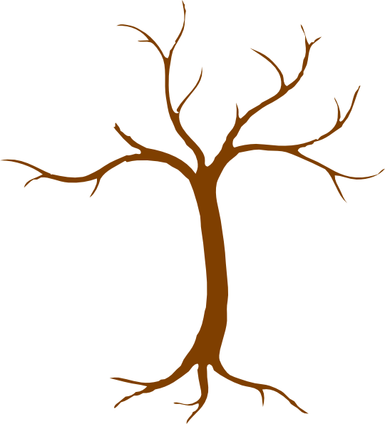 Bare Tree Silhouette PNG