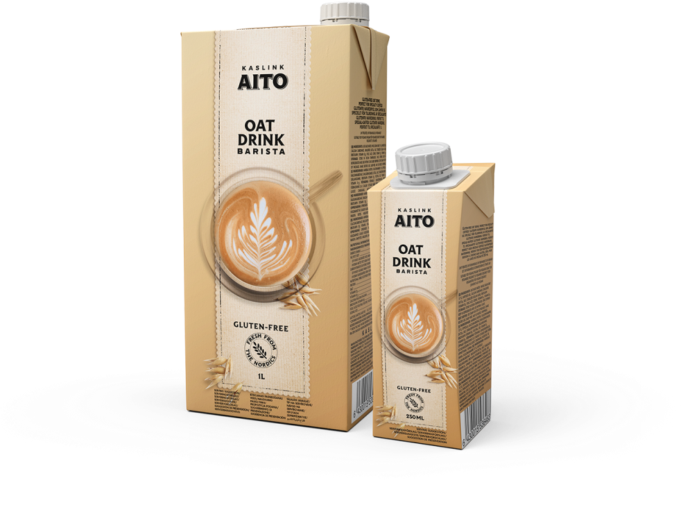 Barista Oat Drink Packaging PNG