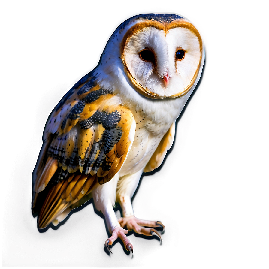 Barn Owl C PNG